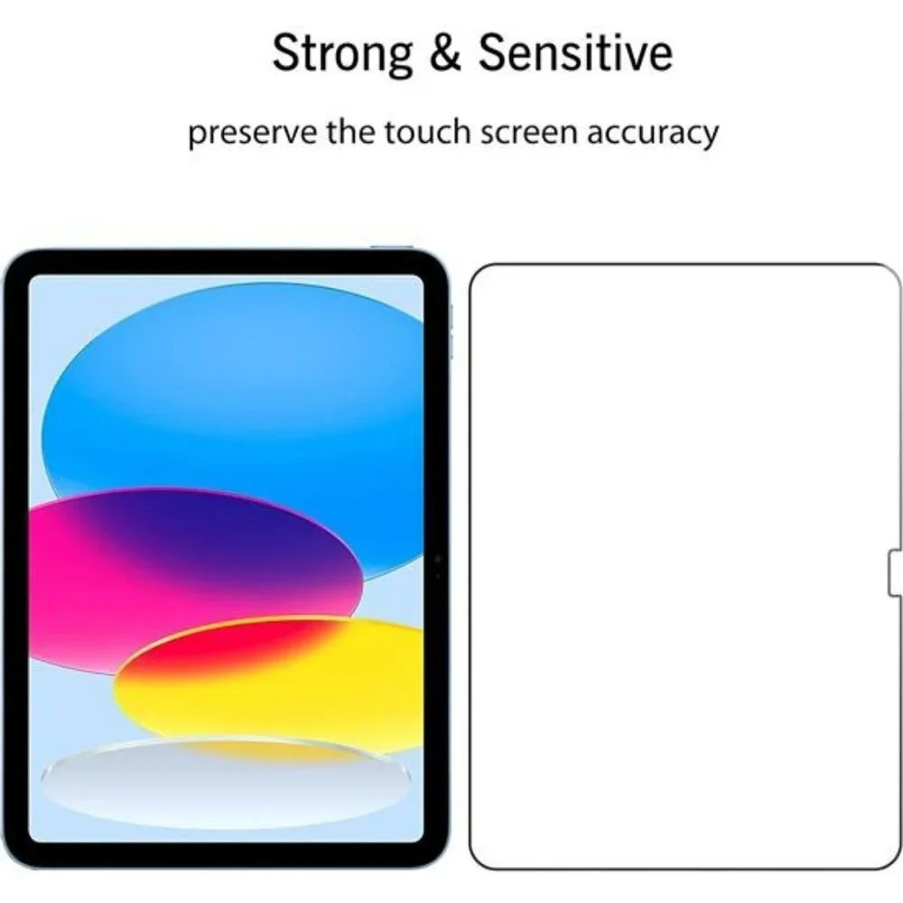 2 Pack Screen Protector for iPad 10th Generation 10.9 Inch Display 2022 2 Pack